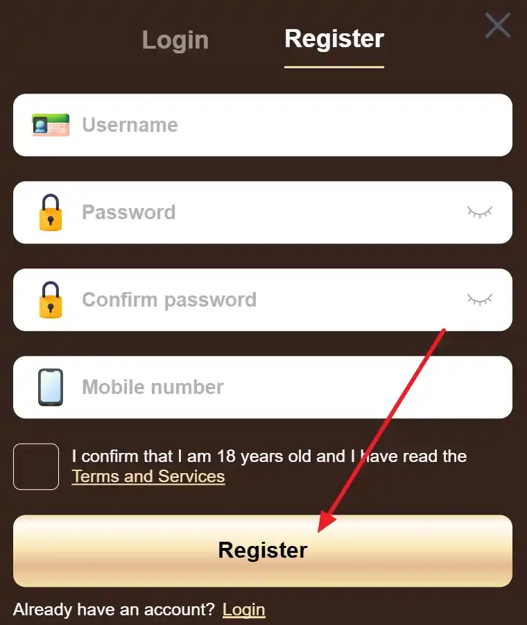 PHGINTO casino deposit and withdrawal payment methods overview